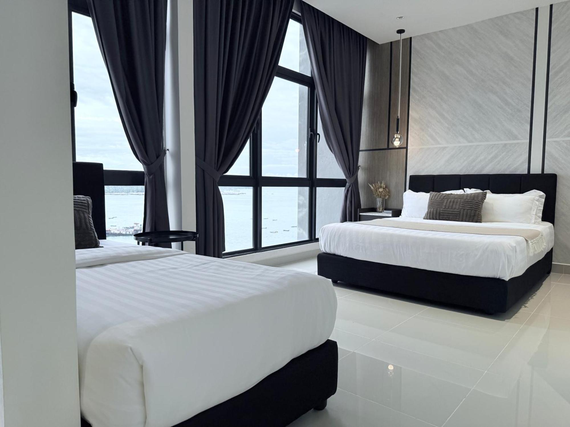 The Shore Cbd Kota Kinabalu By Laxzone Suite 외부 사진