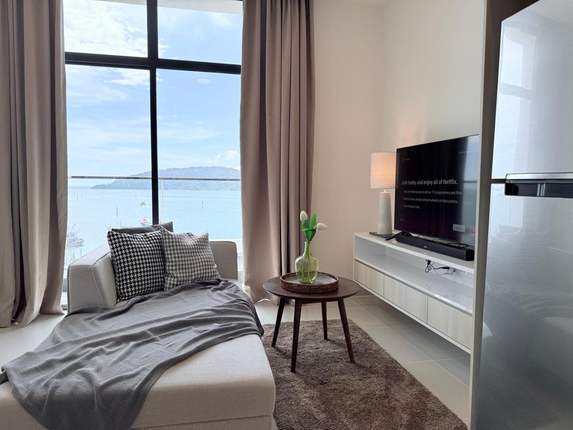 The Shore Cbd Kota Kinabalu By Laxzone Suite 객실 사진